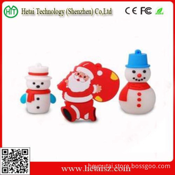 Promotional Christmas Grandfather Memory Drive Santa Clause Christmas USB (HT-U3091)
